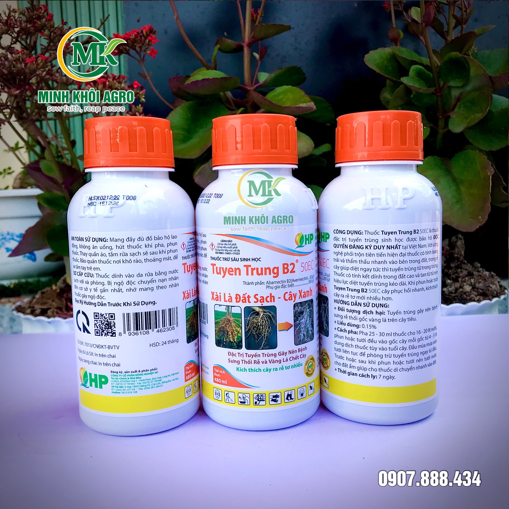 Tuyến Trùng B2 - Chai 480ml